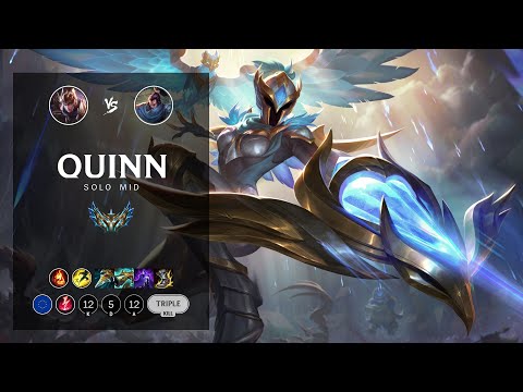 Quinn Mid vs Yasuo - EUW Challenger Patch 12.6