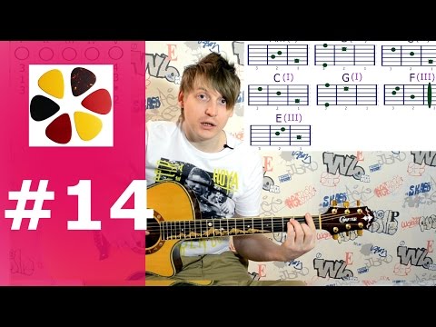 Уроки по игре на гитаре, обучение для начинающих (урок 14) -как играть перебором