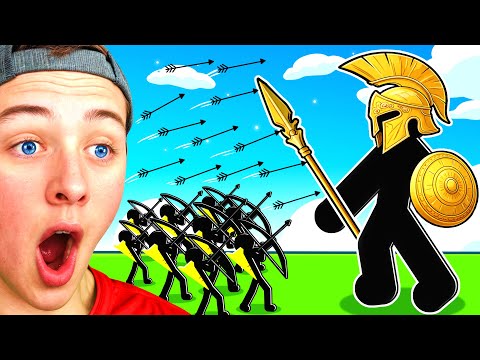 I Tried Winning Stick War Saga With ONLY One Unit…