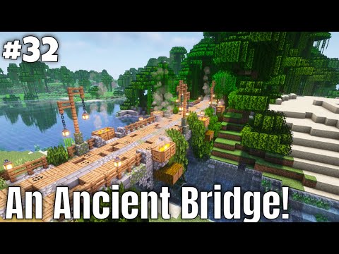Fixxitt 412 - An Ancient Bridge and Details! - Minecraft 1.19.3 Survival #9