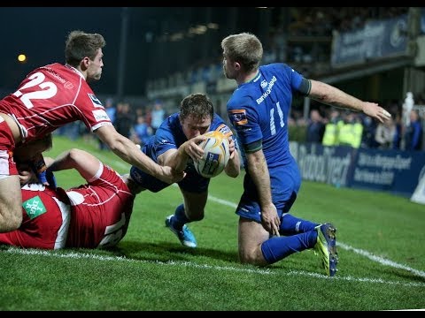 Eoin Reddan Try Leinster v Scarlets 30th Nov 2013