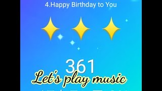Let's play easy music ,Happy BIRTHDAY, Very intaresuthing