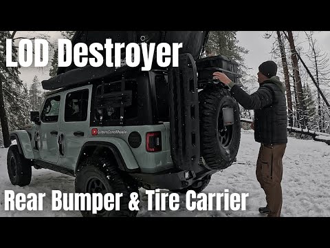 LoD Destroyer - Jeep JLU Bumper & Tire Carrier