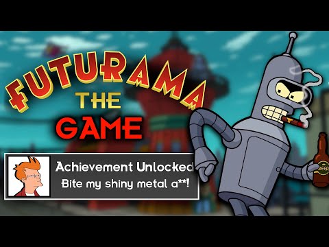 I Got EVERY Achievement in The FUTURAMA GAME