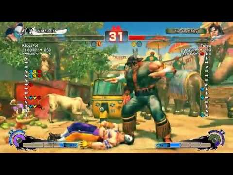 Teleq (T.Hawk) vs KtossPol (Vega) - SSF4 AE PC Ranked Replay