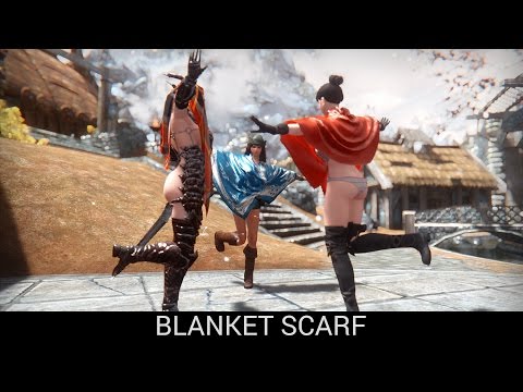 Skyrim mod spotlight 2016 - Blanket Scarf