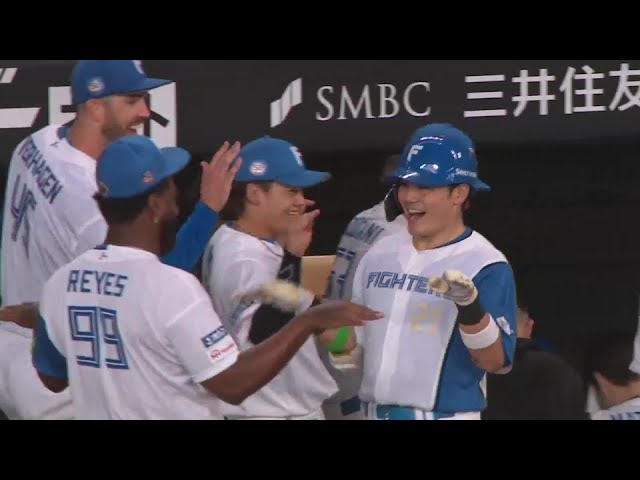 【1回裏】打った瞬間の一発!! ファイターズ・清宮幸太郎 ライトスタンドへの先制ソロHR!!  2024年8月1日 北海道日本ハムファイターズ 対 オリックス・バファローズ