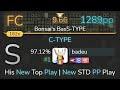 BADEU Old OSU PP RECORD 1289PP Osu
