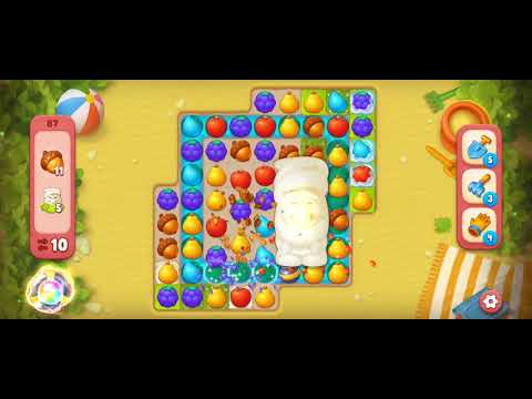 Gardenscapes Level 87 Hard