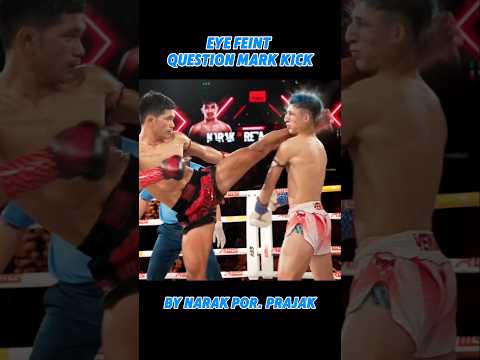 Eye Feint Question Mark Kick! #Taekwondo #kickboxing #martialarts #muaythai #fyp  #shorts