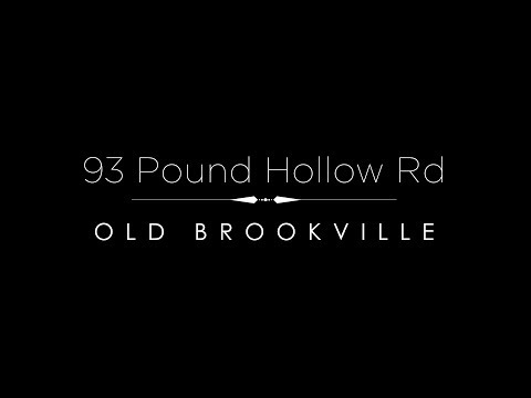 93 Pound Hollow Rd  |  Old Brookville, NY  |  4K Aerial & Interior