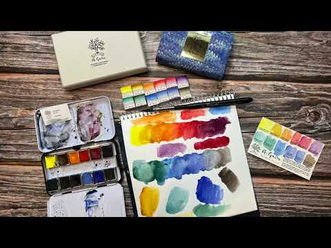 REVIEW: A. Gallo Honey Watercolors Handmade in Assisi, Italy & Put to the Test in Colorado!