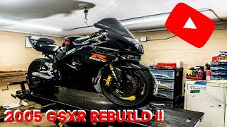 MY GSXR 750 REBUILD !!