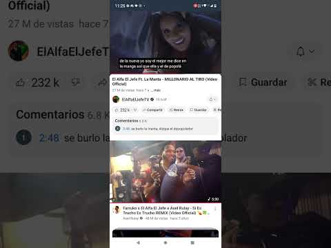 El Alfa El Jefe Ft, La Manta - MILLONARIO AL TIRO (Video Oficial)