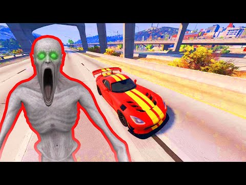 Escape From The Shy Guy (SCP-096) Car Ride Chase - Beamng Drive