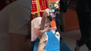 中国の足の整体がマジでエグすぎる#shorts