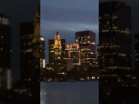 East Boston Waterfront at Night