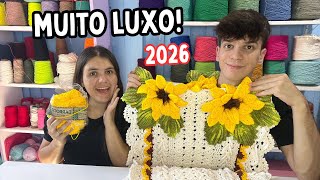MOSTRANDO NOSSAS PRODUÇÕES DE PEÇAS DE LUXO DE 2026!😱Muita coisa lindaaa!