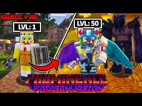 I Survived 100 Days As A WARRIOR IN HARDCORE MINECRAFT