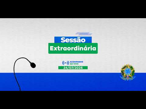 Sessão Ordinária do Poder Legislativo | 2º Período 24/07/2026