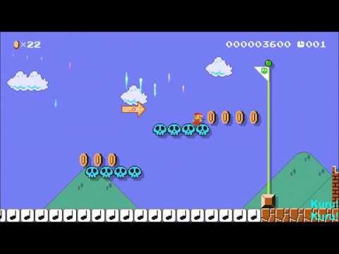 Mario Maker: Little Elven Speedrun (20)(HARD)