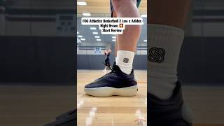 Adidas x Fear of God Athletics Basketball 2 Low “Night Brown” On Feet &amp; In Hand Looks - Short Review