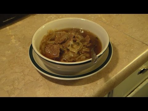 Beefy Onion Soup