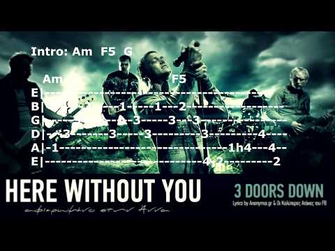 Here Without You (ver.2) - Three Doors Down
