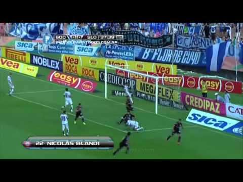 Gol Blandi  Godoy Cruz 0   San Lorenzo 1  Final 2014  Fecha 7  Fútbol Para Todos