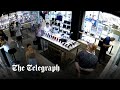 New CCTV shows people shopping at Kremenchuk mall when Russian strike hits
