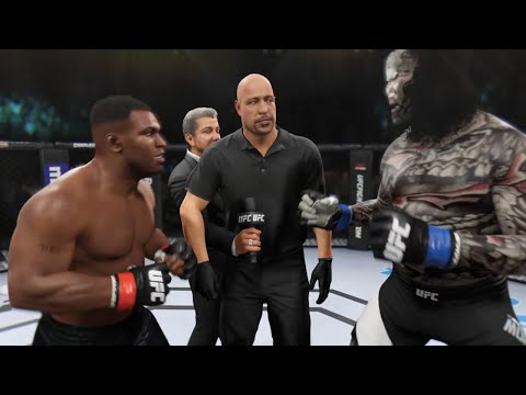 Mike Tyson vs. Evil Morbius - EA Sports UFC 2 - Crazy UFC 👊🤪