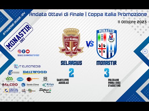 11/10/2023 Selargius - Monastir (Gol e Highlights)