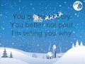 Michael Bublé - Santa Claus is coming to town / Lyrics