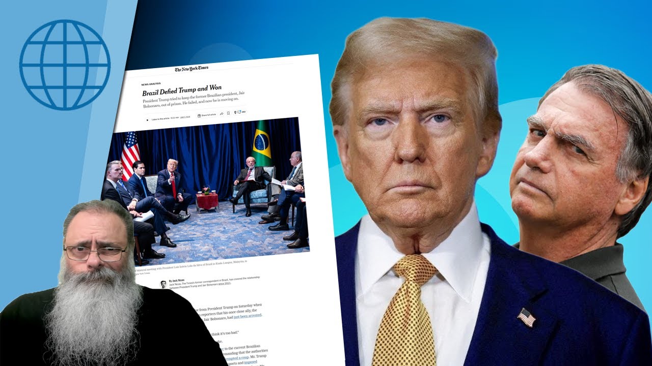 DEMOCRATAS comemoram "VITÓRIA" de LULA sobre TRUMP e BOLSONARO no NEW YORK TIMES