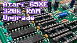 Atari 65XE 320k RAM Upgrade