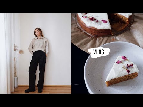 VLOG | neue Projekte, der BESTE Carrot Cake & Coronablues