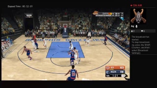 NBA 2k19 my career Grizz v New York Live Stream!