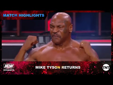 Boxing Legend Mike Tyson Returns to Dynamite