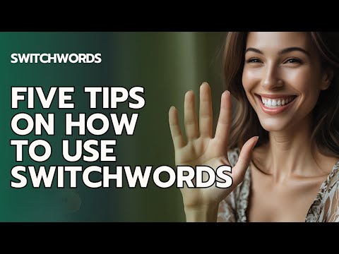 Five Tips on How to Use Switchwords! Chant, write, Energy Circles and more!