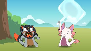 [閒聊] MHR卡通 泡狐龍VS泥翁龍