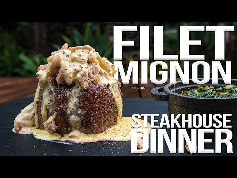 Perfect Filet Mignon Steakhouse Dinner | SAM THE...
