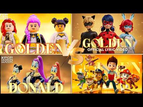 K-Pop Demon 🆚 Ladybug 🆚 Donald Duck 🆚 Paw Patrol | Epic Music Battle