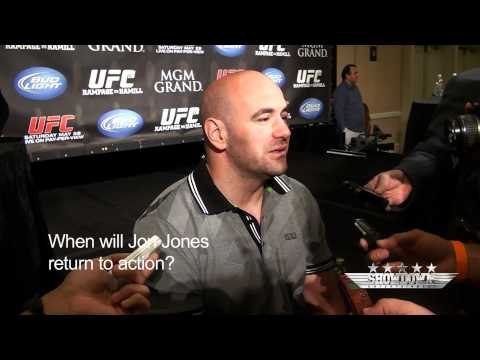 UFC 130: Dana White discusses Jone Bones Jones Injury, Return and who's next
