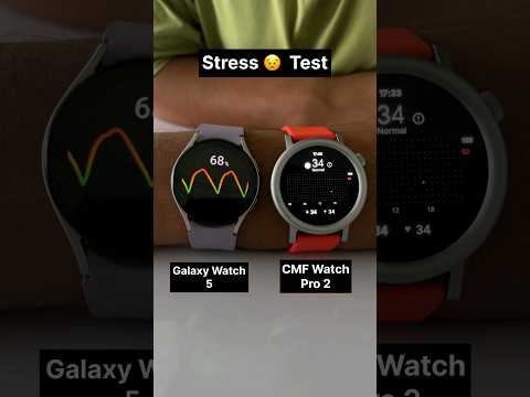 CMF Watch Pro 2 Vs Samsung Galaxy Watch 5 Stress Test 😫 #wearabletech #smartwatch