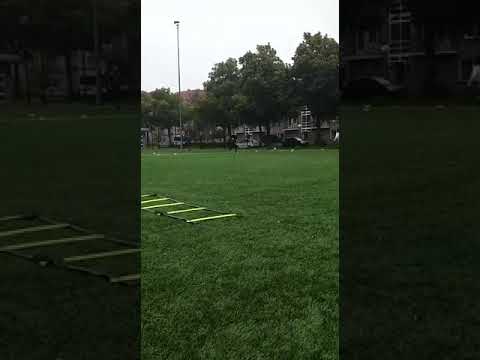 JC Soccerfuture - Passing drill in the rain