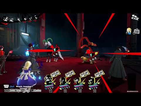 Persona5  The Phantom X: Alice Die For Me! Animation