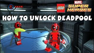 How to Unlock Deadpool - Lego Marvel Super Heroes 720P HD