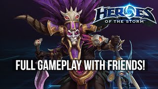 CLUTCH Full Game with Friends! (Heroes of the Storm: Witch Doctor Gameplay)