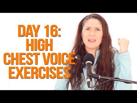 Expand Your Vocal Range: 28-Day Challenge - Day 16 (Exercises for High Chest Voice)