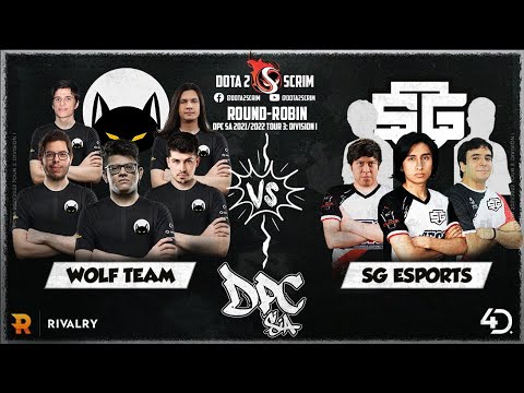 Wolf Team vs SG esports - DPC SA 2021/22 Tour 3: Division I - Round-Robin - BO3